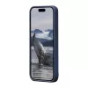 dbramante1928 Monaco Silikonhülle mit MagSafe für iPhone 15 Pacific Blue