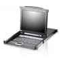 ATEN CL5708N Rack-Konsole 48,3 cm (19 Zoll) Schwarz 1U