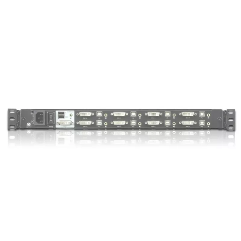 ATEN CL6708MW Rack-Konsole 43,9 cm (17,3 Zoll) Schwarz 1U