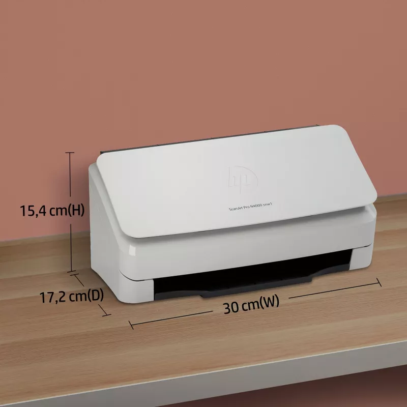 HP ScanJet Pro N4000 snw1 Blatteinzugsscanner 600 x 600 DPI