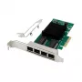 Netzwerkkarte MicroConnect I350-T4 PCIe x4 1GbE – 4‑Port Gigabit Ethernet PCIe x4