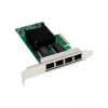 Netzwerkkarte MicroConnect I350-T4 PCIe x4 1GbE – 4‑Port Gigabit Ethernet PCIe x4