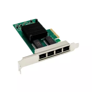 Netzwerkkarte MicroConnect I350-T4 PCIe x4 1GbE – 4‑Port Gigabit Ethernet PCIe x4