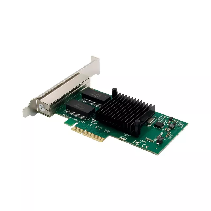 Netzwerkkarte MicroConnect I350-T4 PCIe x4 1GbE – 4‑Port Gigabit Ethernet PCIe x4