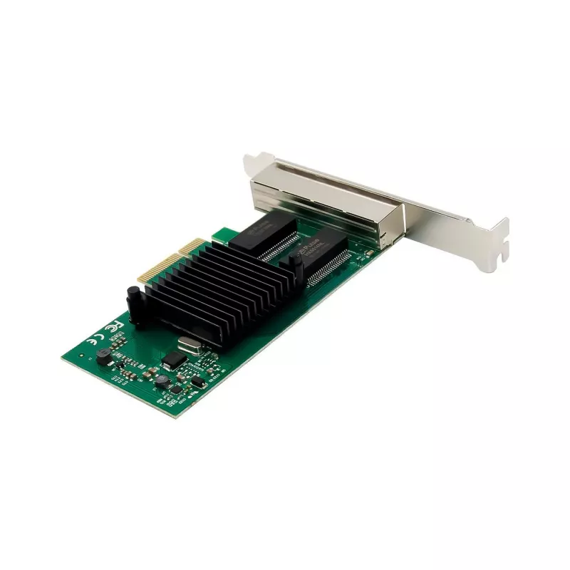 Netzwerkkarte MicroConnect I350-T4 PCIe x4 1GbE – 4‑Port Gigabit Ethernet PCIe x4
