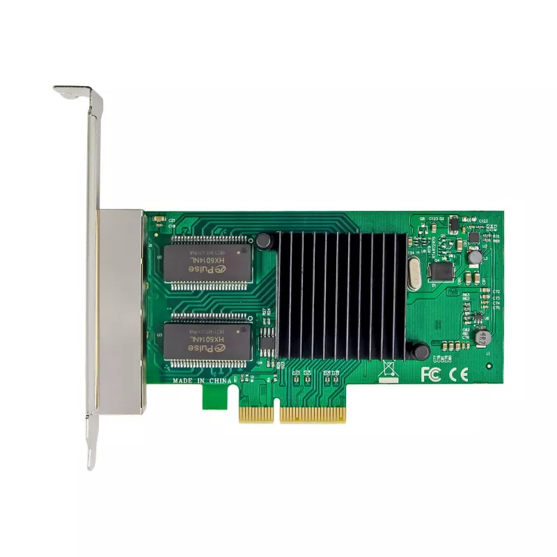 Netzwerkkarte MicroConnect I350-T4 PCIe x4 1GbE – 4‑Port Gigabit Ethernet PCIe x4