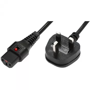 Netzkabel MicroConnect UK Typ G auf IEC C13 Stecker – Netzkabel für Computer und Peripheriegeräte