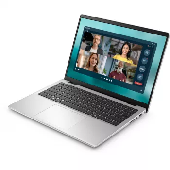 DELL Pro 14 Essential PV14250 Intel Core 5 120U Laptop 35,6 cm (14 Zoll) Full HD+ 16 GB DDR5-SDRAM 512 GB SSD Wi-Fi 6 (802.11ax) Windows 11 Pro US International Platin, Silber