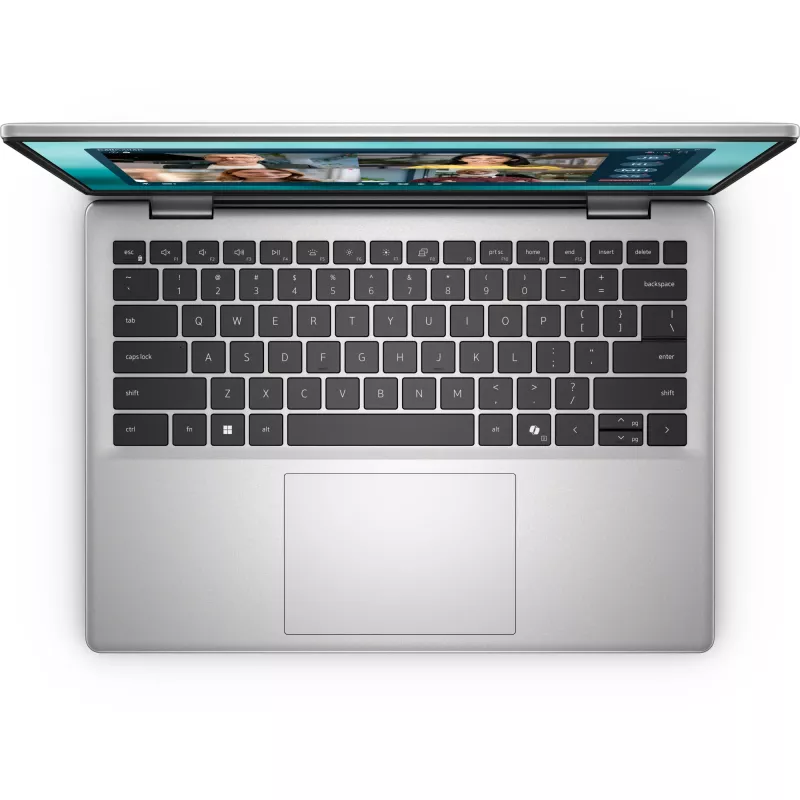 DELL Pro 14 Essential PV14250 Intel Core 5 120U Laptop 35,6 cm (14 Zoll) Full HD+ 16 GB DDR5-SDRAM 512 GB SSD Wi-Fi 6 (802.11ax) Windows 11 Pro US International Platin, Silber