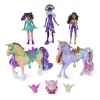 Unicorn Academy, Magic Unleashed Adventure Pack, Ostergeschenk-Idee, enthält Sophia-, Ava-, Ravenzella-Puppen, Wildstar-, Leaf-Einhörner & mehr