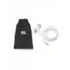 JBL Tune 205, Kabelgebunden, 20 - 20000 Hz, Anrufe/Musik, 14,3 g, Headset, Chrom, Weiß