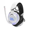 JBL Quantum 910P Headset Kabelgebunden & Kabellos Kopfband Gaming USB Typ-C Bluetooth Blau, Weiß