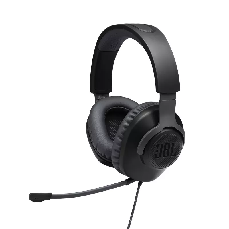 JBL Quantum 100 Schwarz, Kabelgebunden, Gaming, 20 - 20000 Hz, 216 g, Kopfhörer, Schwarz