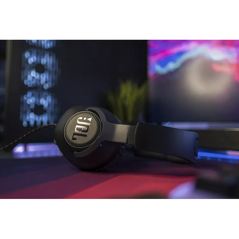 JBL Quantum 100 Schwarz, Kabelgebunden, Gaming, 20 - 20000 Hz, 216 g, Kopfhörer, Schwarz