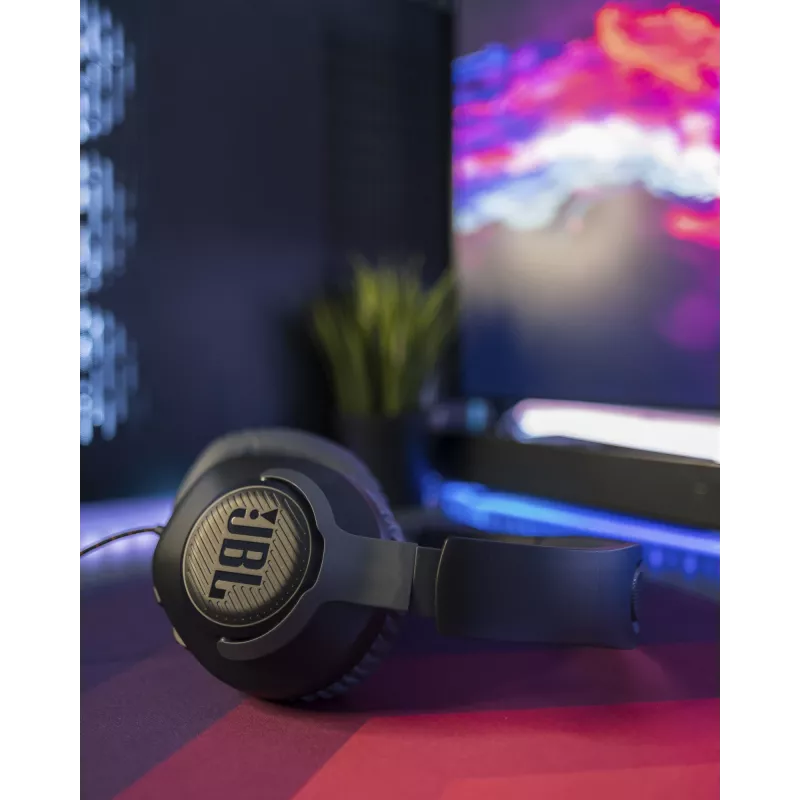 JBL Quantum 100 Schwarz, Kabelgebunden, Gaming, 20 - 20000 Hz, 216 g, Kopfhörer, Schwarz