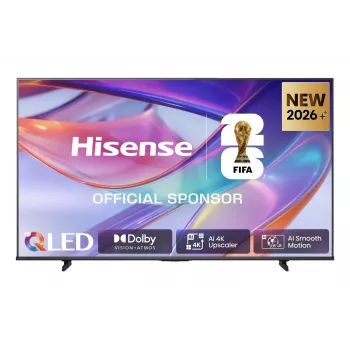 TV Hisense 75E7S 75 Zoll (190,5 cm) QLED 4K Ultra HD Smart TV Wi‑Fi Direct‑LED Schwarz