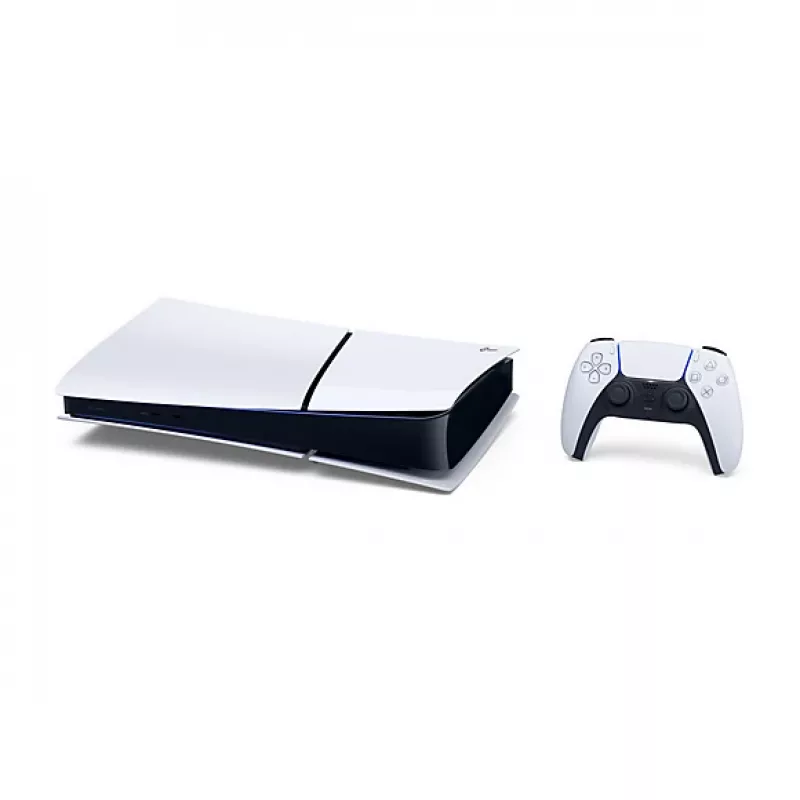 Sony PlayStation 5 (Modellgruppe – schlank) Digital Edition, PlayStation 5, Schwarz, Weiß, 16384 MB, GDDR6, 448 GB/s, AMD