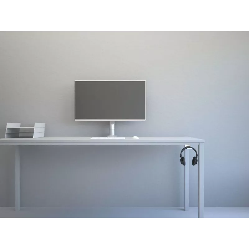Multibrackets M Headset-Halterung Schreibtisch Weiß