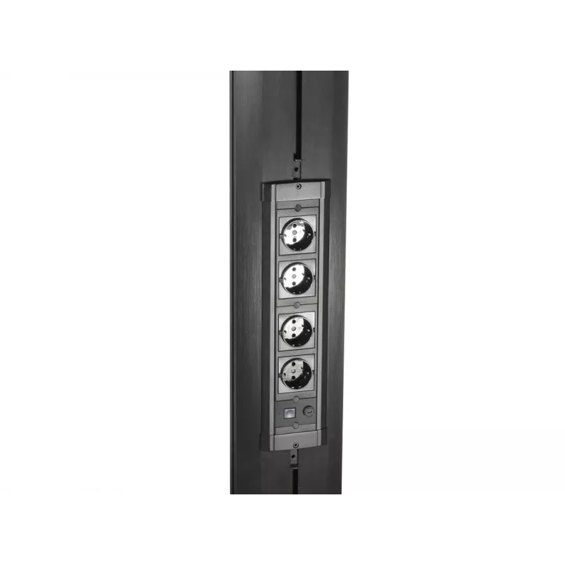 Multibrackets M Public Display Stand 210 Dual Pillar Wheelbase Schwarz