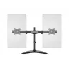 Multibrackets M Deskstand Basic Dual, Freestanding, 16 kg, 38.1 cm (15 Zoll), 68.6 cm (27 Zoll), 100 x 100 mm, Schwarz