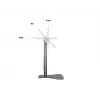 Multibrackets M Public Display Stand 110 HD Floorbase Single Schwarz