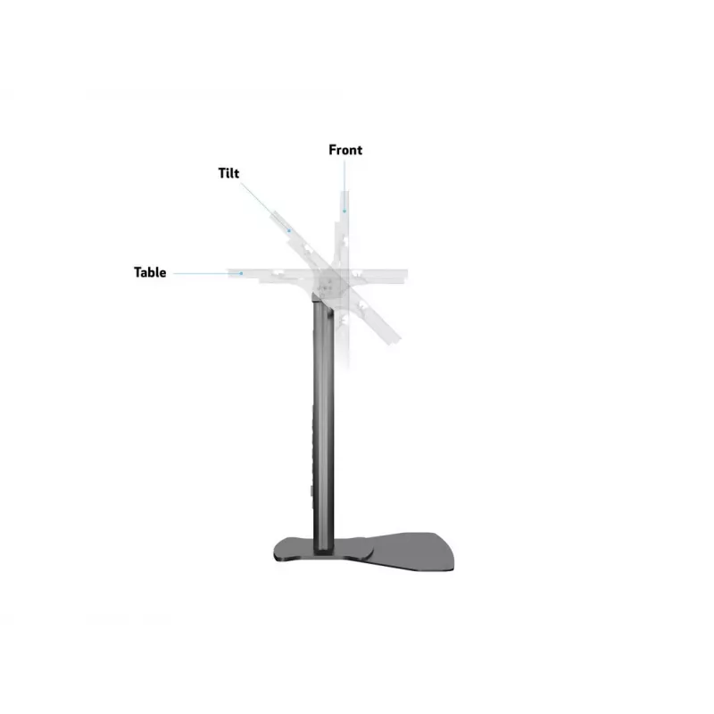 Multibrackets M Public Display Stand 110 HD Floorbase Single Schwarz