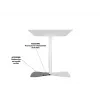Multibrackets M Public Display Stand 110 HD Floorbase Single Schwarz