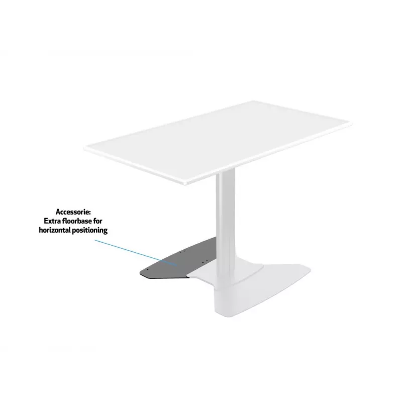 Multibrackets M Public Display Stand 110 HD Floorbase Single Schwarz