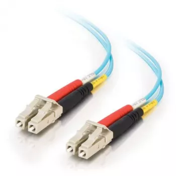 Origin Storage 85550 InfiniBand-/Glasfaserkabel 2 m LC OFNR Aquamarin
