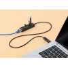 Manhattan USB-C & USB-A Combo-Dock/Hub, Anschlüsse (4): Ethernet und USB-A (x3), 5 Gbit/s (USB 3.2 Gen 1, auch als USB 3.0 bekannt), USB-gespeist (kein externes Netzteil erforderlich)
