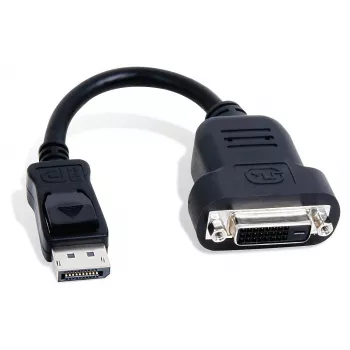 Matrox CAB-DP-DVIF Videokabel-Adapter 0,2 m DisplayPort DVI-D Schwarz
