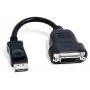 Matrox CAB-DP-DVIF Videokabel-Adapter 0,2 m DisplayPort DVI-D Schwarz