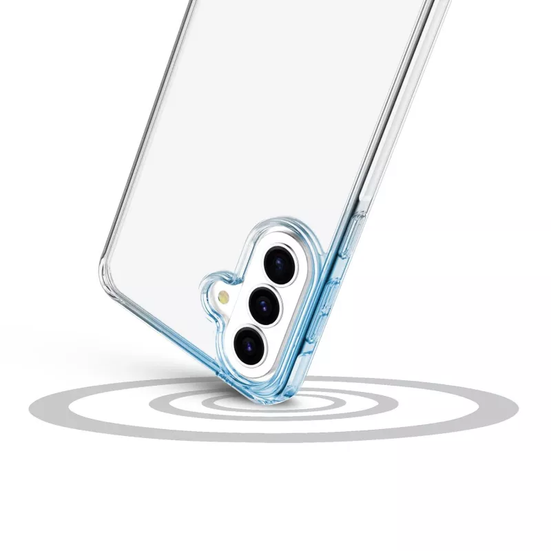 Cellularline Clear Protect - Galaxy A57 Hartschale mit Gummirändern