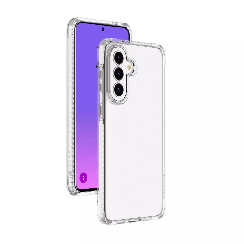 Cellularline Ultra Strong - Galaxy A57 Ultra-schützende transparente Hülle mit stoßdämpfenden Kanten und integrierten Luftkammern, entwickelt für maximalen Schutz bei versehentlichen Stürzen.