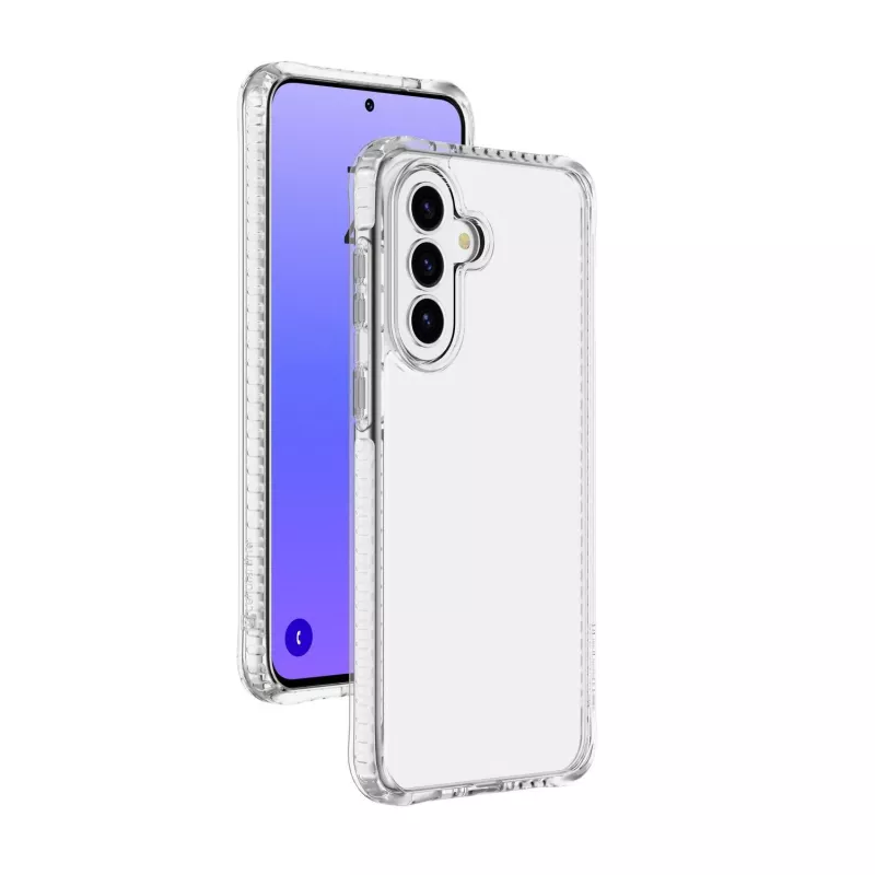 Cellularline Ultra Strong - Galaxy A37 Ultimativ schützende transparente Hülle mit stoßabsorbierenden Kanten und integrierten Luftkammern, die maximalen Schutz bei versehentlichem Fallenlassen gewährleisten