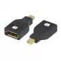 Techly IADAP DP-MDP2 Kabel-Adapter/Adapter DisplayPort Mini DisplayPort Schwarz