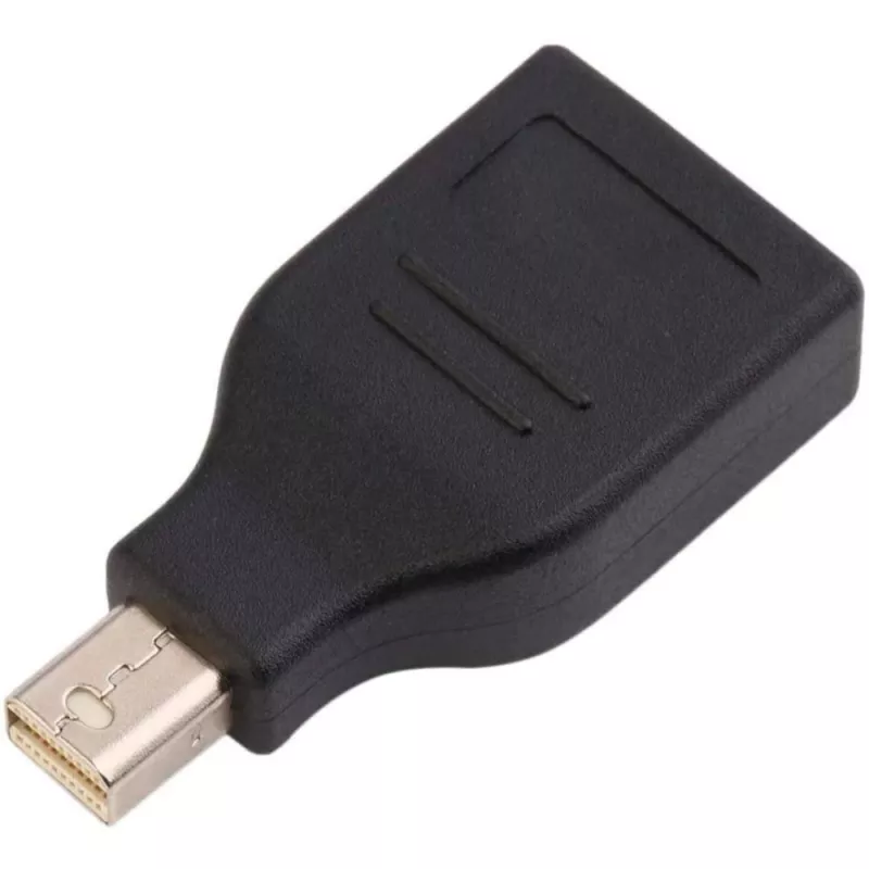 Techly IADAP DP-MDP2 Kabel-Adapter/Adapter DisplayPort Mini DisplayPort Schwarz