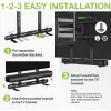 Techly Universal Wandhalterung für Soundbar Max VESA 600x400