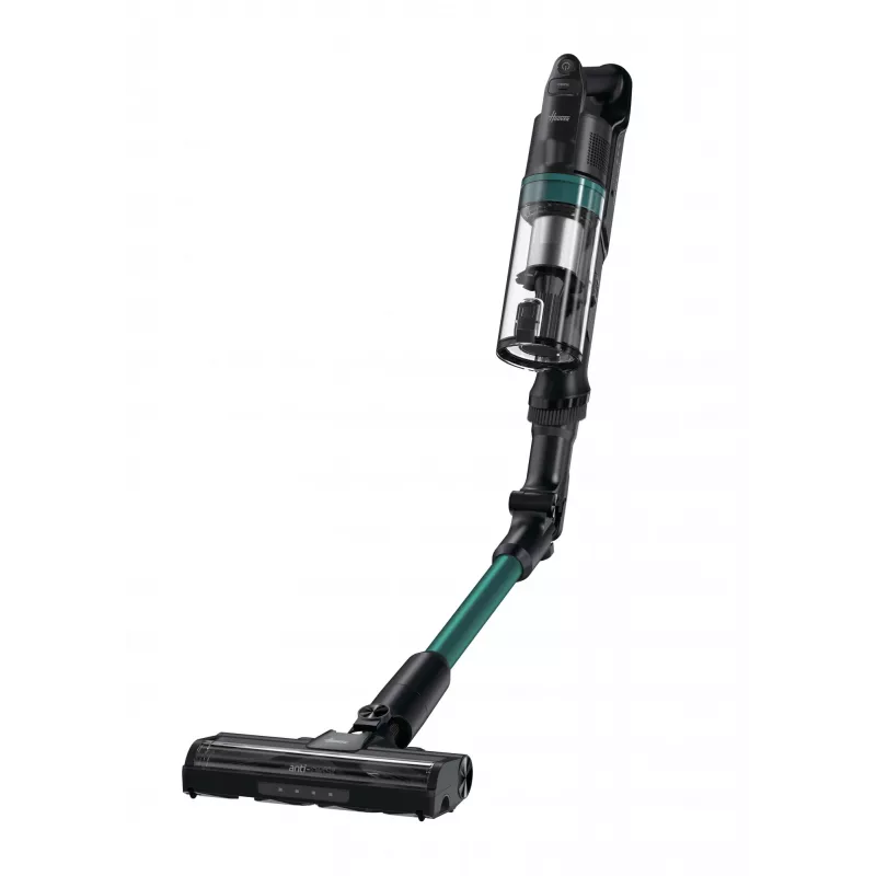 Hoover HF1P10PX 011 Akku-Staubsauger Trocken Schaum, Mikro Beutellos 0,7 l 165 W Schwarz, Türkis 22 Ah
