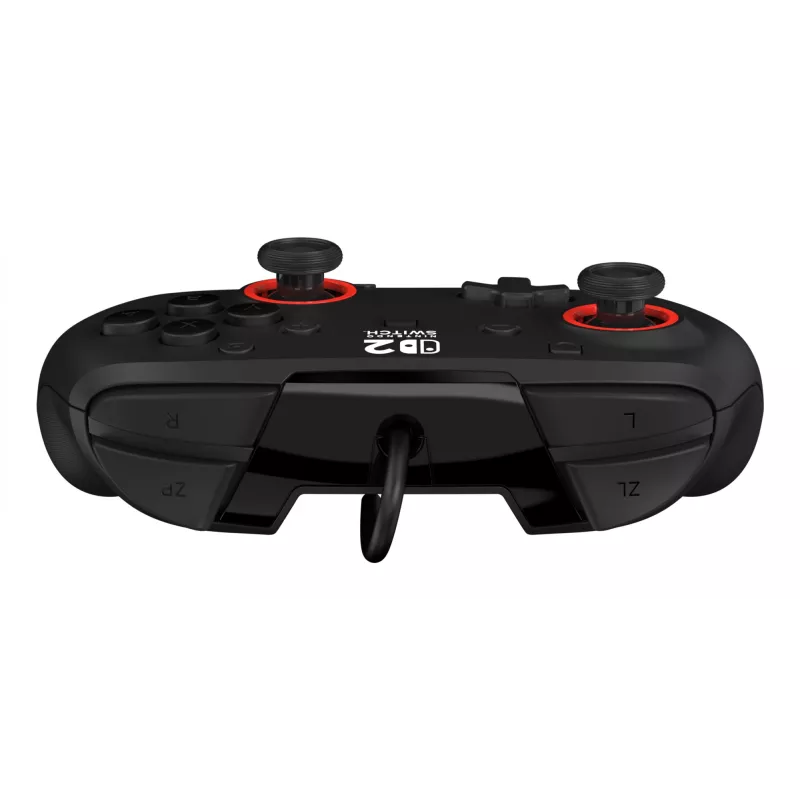 Kabelgebundener Gaming-Steuergerät Turtle Beach Rematch für Nintendo Switch 2 – USB‑C, 3 m Kabel, Zurück-Taste, D‑Pad, Schwarz