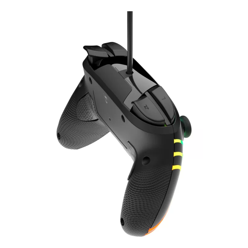 Gamepad Turtle Beach Afterglow Wave Schwarz Kabelgebundenes RGB-Gamepad für Nintendo Switch / Switch 2, USB-C, 3 m Kabel
