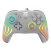 Kabelgebundener RGB-Gaming-Steuergerät Turtle Beach Afterglow Wave Grau – USB‑C, 3 m Kabel, für Nintendo Switch / Switch 2 / Switch OLED