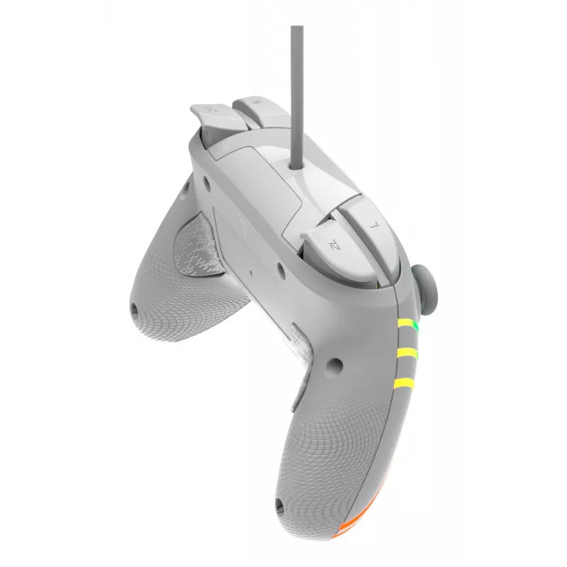 Kabelgebundener RGB-Gaming-Steuergerät Turtle Beach Afterglow Wave Grau – USB‑C, 3 m Kabel, für Nintendo Switch / Switch 2 / Switch OLED