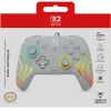 Kabelgebundener RGB-Gaming-Steuergerät Turtle Beach Afterglow Wave Grau – USB‑C, 3 m Kabel, für Nintendo Switch / Switch 2 / Switch OLED