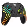 Kabelloser RGB-Gaming-Steuergerät Turtle Beach Afterglow Wave Schwarz für Nintendo Switch 2 — Bluetooth/USB-C, integrierter Akku 20 h, 3 m Kabel