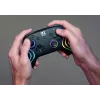 Kabelloser RGB-Gaming-Steuergerät Turtle Beach Afterglow Wave Schwarz für Nintendo Switch 2 — Bluetooth/USB-C, integrierter Akku 20 h, 3 m Kabel