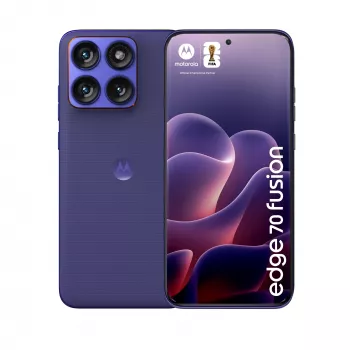 Smartphone Motorola edge 70 fusion — Snapdragon 7s Gen 3, 8 GB RAM, 256 GB, 6,78 Zoll OLED, 50 MP Dual-Kamera, 5G, Android 16, 5200 mAh, Violett