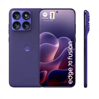 Smartphone Motorola edge 70 fusion — Snapdragon 7s Gen 3, 8 GB RAM, 256 GB, 6,78 Zoll OLED, 50 MP Dual-Kamera, 5G, Android 16, 5200 mAh, Violett