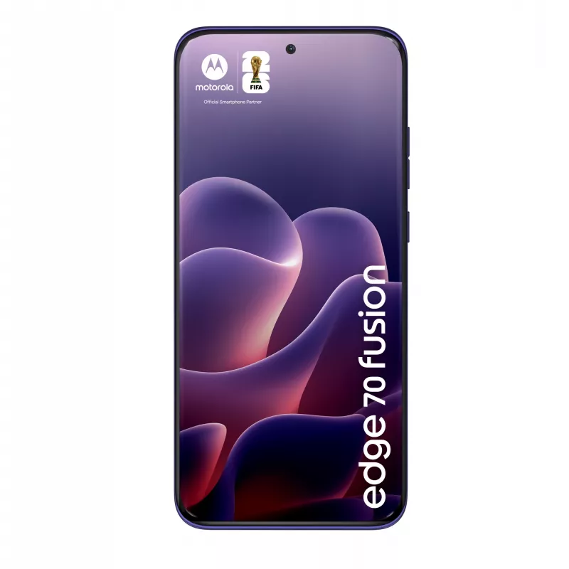 Smartphone Motorola edge 70 fusion — Snapdragon 7s Gen 3, 8 GB RAM, 256 GB, 6,78 Zoll OLED, 50 MP Dual-Kamera, 5G, Android 16, 5200 mAh, Violett