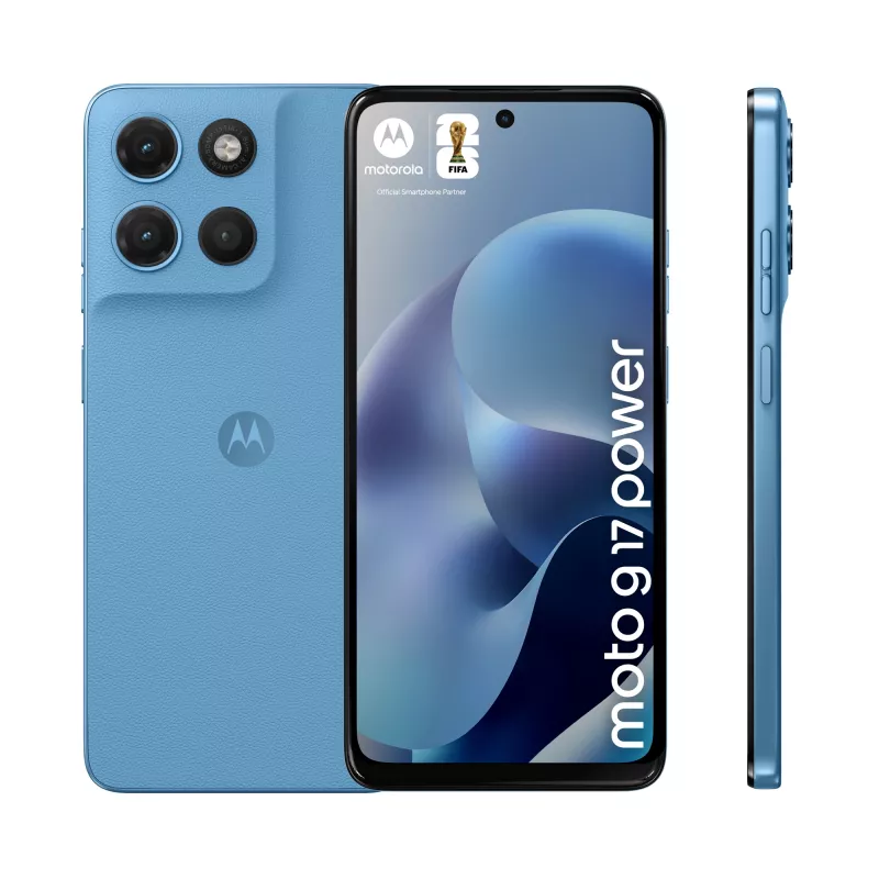 Motorola moto g17 power 17,1 cm (6,72 Zoll) Hybrid Dual SIM Android 15 USB Typ-C 8 GB 256 GB 6000 mAh Blau